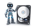 Robot and HDD