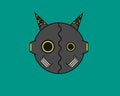 Robot head vector