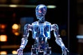 robot hologram a detailed and realistic robot model showcasing i