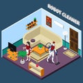 Robot Housewife And Cleaner Professions