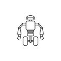 robot icon.Element of popular robot icon. Premium quality graphic design. Signs, symbols collection icon for websites, web design,