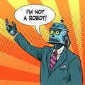 Robot leader politician