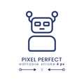 Robot linear desktop icon