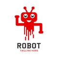 Robot logo four your company