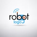 Robot logo template