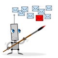Robot mark messages as spam