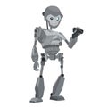 Robot monkey vector