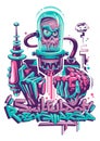 Robot Monster Illustration