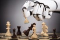 Robot Playing Chess