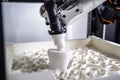 robot, printing small part using selective laser sintering technology