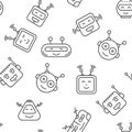 Robot Seamless Pattern