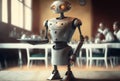 Robot service fantastic machine waiter restaurant