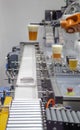 Robot serving beer