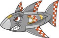 Robot Shark Vector