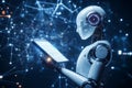 Robot sorting and analyzing documents