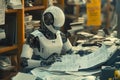 Robot sorting and analyzing documents