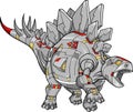 Robot Stegosaurus Dinosaur Royalty Free Stock Photo