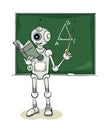 Robot teacher Royalty Free Stock Photo