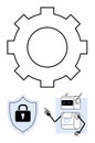 Robot Technology Cybersecurity Integration, Robotics Advancements, and Mechanization Concepts
