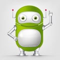 Robot TECHO Royalty Free Stock Photo