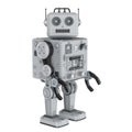 Robot tin toy Royalty Free Stock Photo