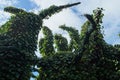 Robot Trees at the Surrealist Garden, Hamilton Gardens, Hamilton, New Zealand, NZ