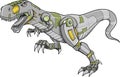 Robot Tyrannosaurus Dinosaur Vector