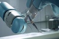 robot utilizing cutting-edge surgical techniques to perform minimally invasive