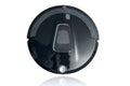 Robot vacuum cleaner automate clean floor machine isolated Royalty Free Stock Photo