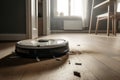 Robot vacuum cleaner. Generate Ai