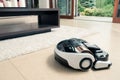 Robot vacuum cleaner Royalty Free Stock Photo