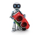 Robot and video card