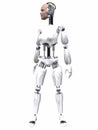 Robot Woman Royalty Free Stock Photo