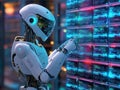Robot Working with Data