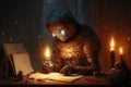 Robot writing a letter using Artificial intelligence