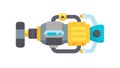 Robotic Arm Component, Industrial Automation, vector design Generative AI Royalty Free Stock Photo