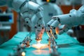 Robotic Arms Assist in Surgery