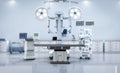 Robotic assisted surgery in operating room