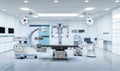 Robotic assisted surgery in operating room