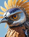 Robotic Eagle with Solar Feathers