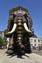 Robotic Elephant in Nantes, France