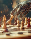 Robotic hand delivers decisive checkmate in a dramatic chess match