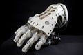 robotic hand with enhanced grip for handling dangerous objects