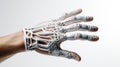 Robotic Hand with Five Fingers AI Generated