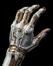 Robotic Hand with Five Fingers AI Generated