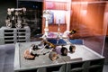 Robotic Mars rover in Space department of Cosmocaixa museum