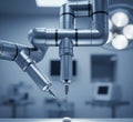 Robotic Microsurgery: The Future of Neurological Surgery Royalty Free Stock Photo