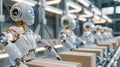 Robotic package handling is vital in warehouse automation, optimizing the supply chain AIG62
