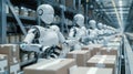 Robotic package handling is vital in warehouse automation, optimizing the supply chain AIG62