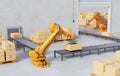 Robotic Palletising and Packaging Concept